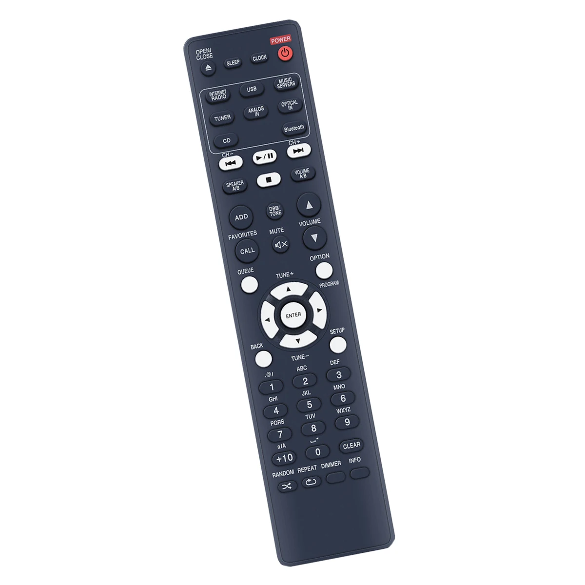 Replacement Remote Control Fit For Marantz M-CR603 RC010CR MCR510 RC009CR MCR603 M-CR510 RC011CR MCR610 Network CD Receiver