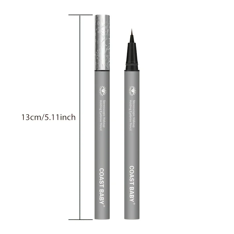 3D Soft Water Eyebrow Pencil - Waterproof, Smudge-Proof, Natural Hair-Like Strokes, Long-Lasting, Easy to Apply, Fine Tip,