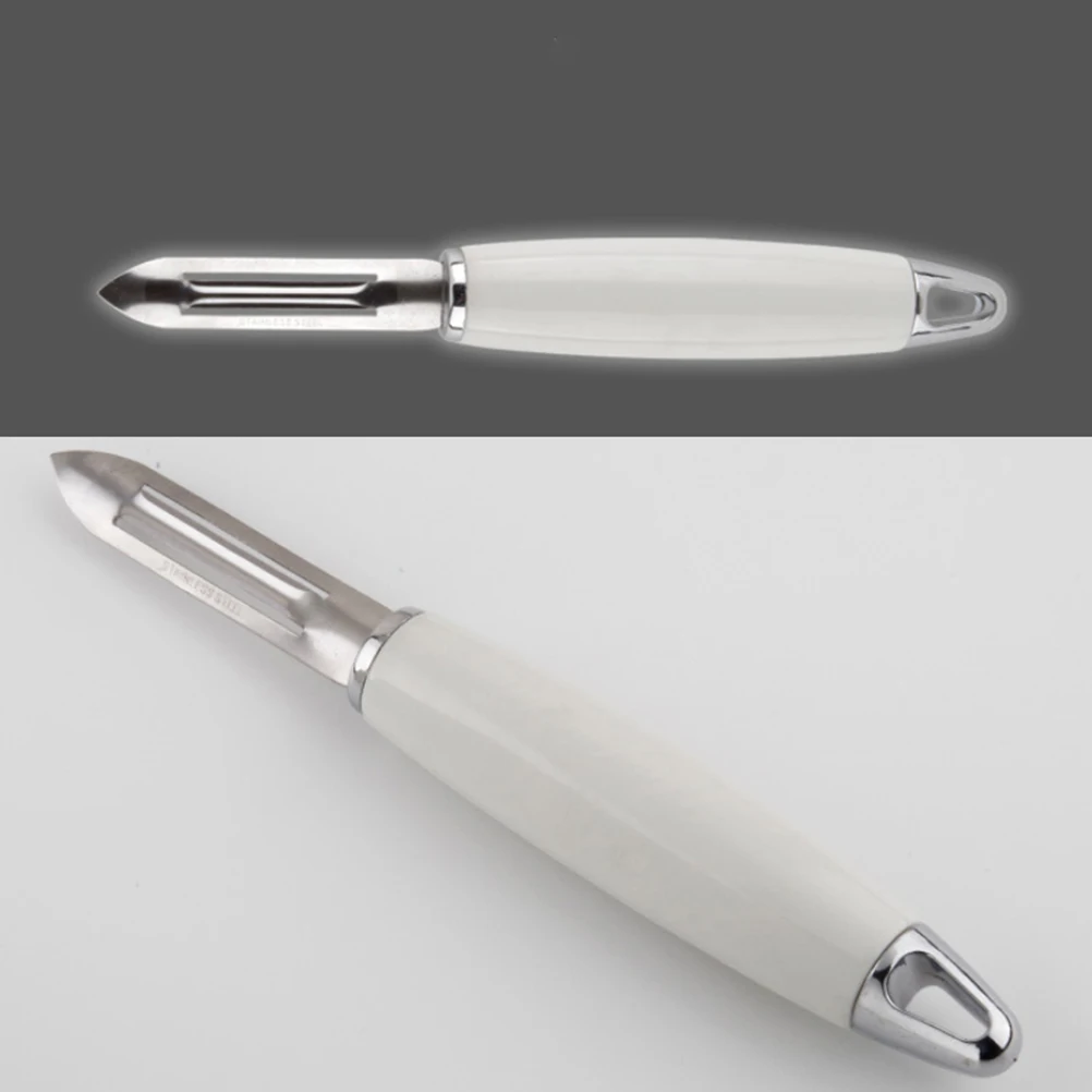 

2Pcs Vegetable Peeler Kitchen Gadget Multi functional Fruit Peeling Tool Ergonomic Manual Juicer Compact Storage