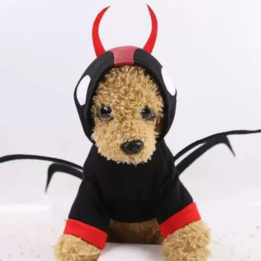 Забавная одежда для домашних животных на Хэллоуин, одежда для собак и кошек, костюм для домашних животных с рисунком паука Забавная одежда для домашних животных на Хэллоуин, одежда для собак и кошек, костюм для домашних животных с рисунком паука