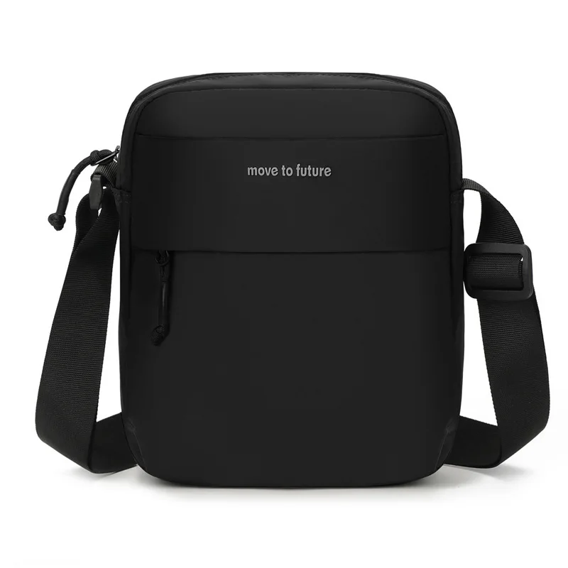 Picture 7: Lightweight, waterproof, large-capacity men's backpack, vertical square multi-functional crossbody travel backpack
