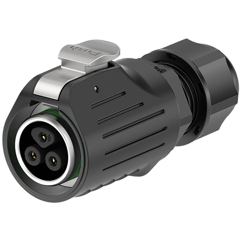 FOR For m16 Waterproof Aviation Connector Compatible with Industrial Control Equipment 2 3 4 5 7 8 9 Pin Push Lock Design