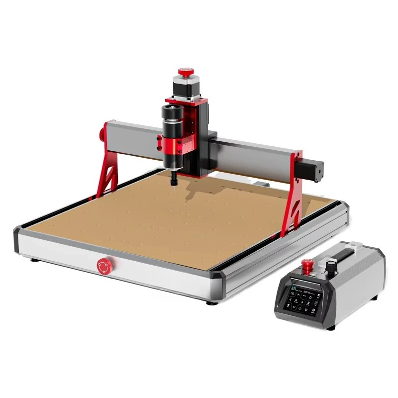 

For TTC450 Ultra 4 Axis CNC 2-in-1 Engraving Cutter Router Machine for Wood Stone Aluminium MDF Paper Supports AI