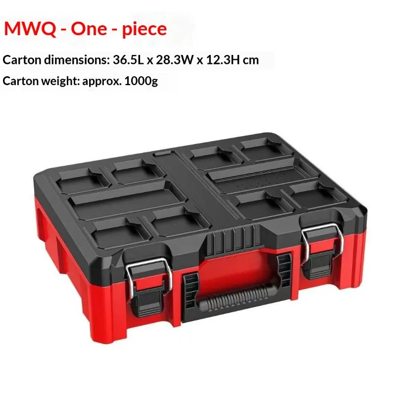 Tool Organizer Box Case Heavy Duty Steel Toolbox Portable Rolling Tool Chest Lockable Storage Organizer Garage Workshop Mechanic