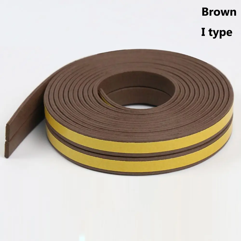 

5/10m D/E/P/I Type Weather Strips Rubber Anti Collision Seal Strip Foam Window Door Draught Excluder