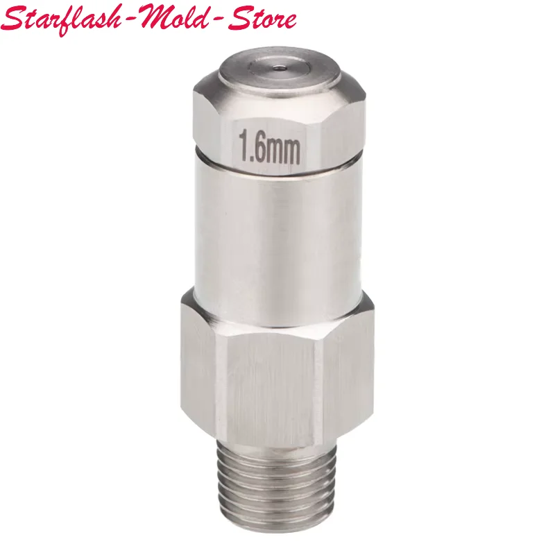 LNN Low Pressure Air Atomizing Fog Nozzle Fine Mist Sprayer No Compressed Air Needed