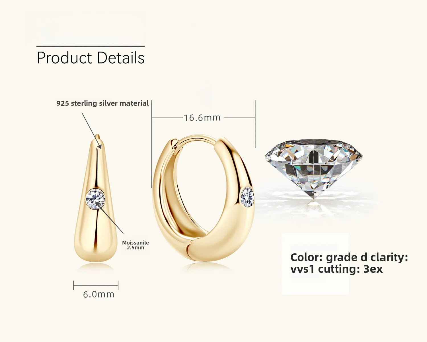 Легкие роскошные серьги с муассанитом, женские модные серьги из стерлингового серебра с кисточками высокого класса.