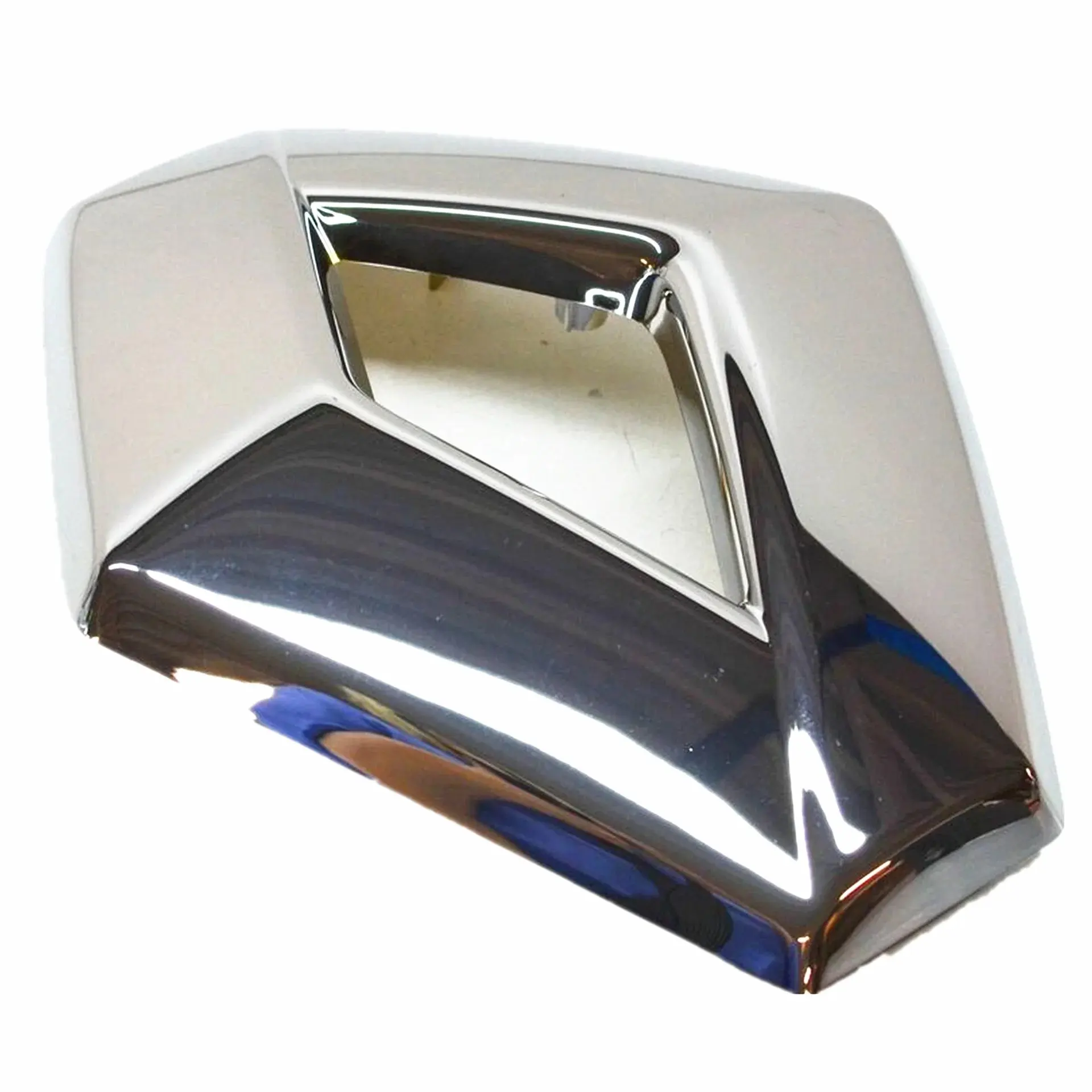 Front Emblem For Renaultt Clio 4 IV MK4 Fluence Megane Gloss Silver Gloss Black 628909470R 19*15cm