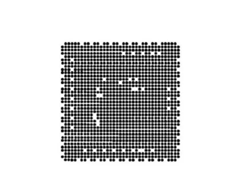 Direct heating 80*80 90*90  LGE5331  LGE5331-A1  BGA  Stencil Template