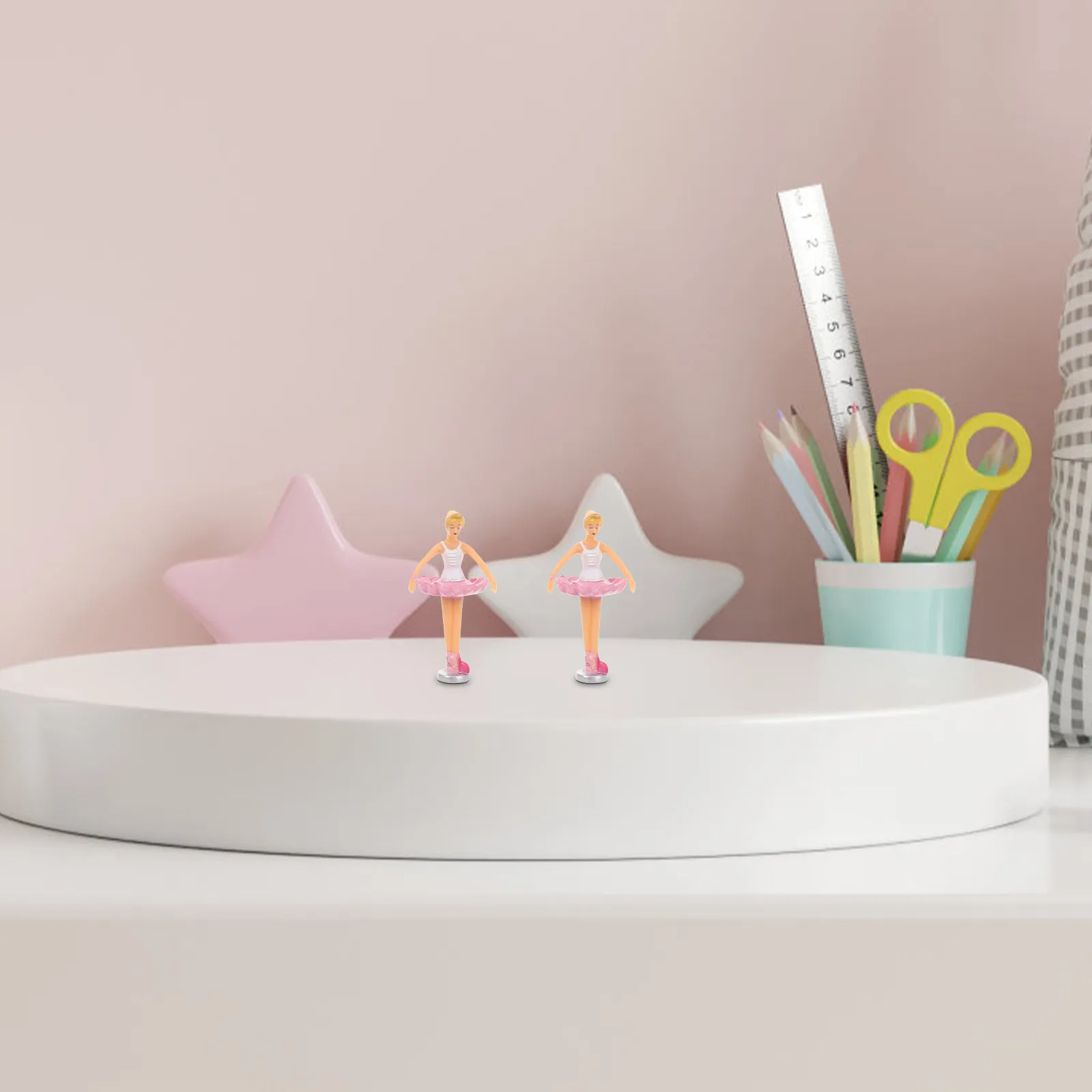 

4Pcs Music Box Ballet Princess Rotating Accessories Ballet Dancing Spinning Keepsake Jewelry Display