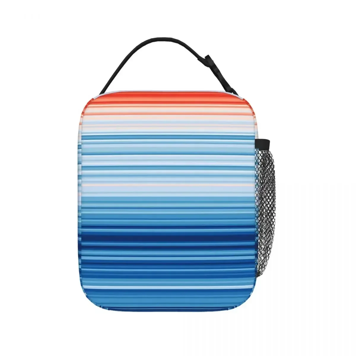 

Climate Change Stripes Lunch Bags Insulated Lunch Tote Waterproof Thermal Bag Resuable Picnic Bags for Woman Work Children
