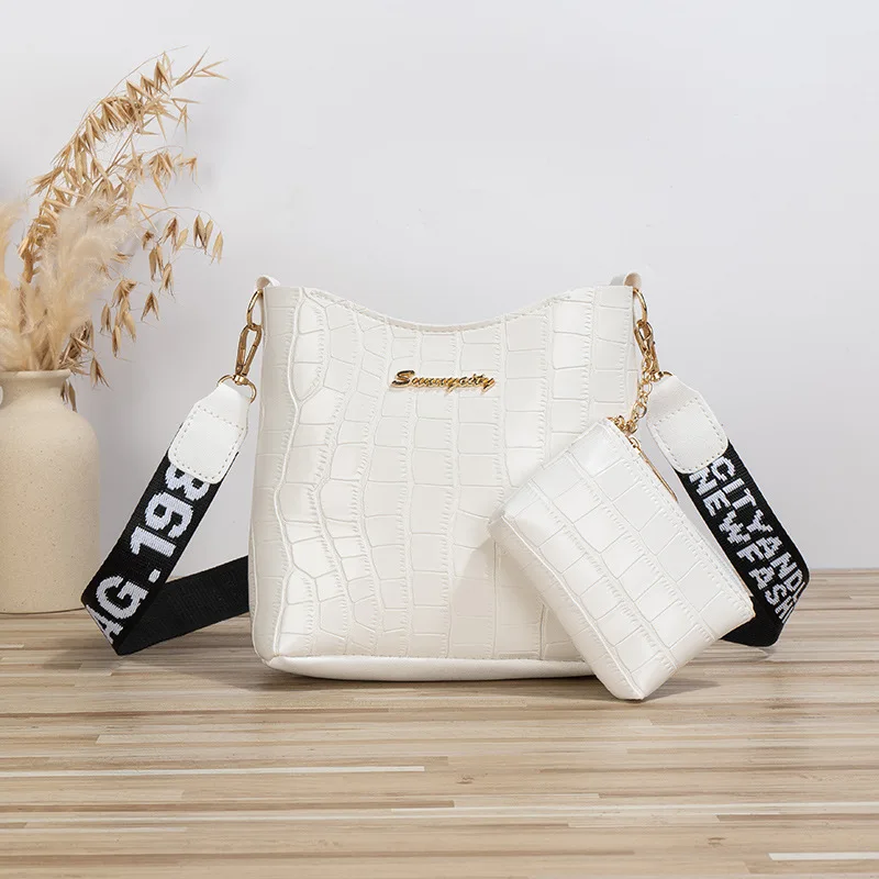 Bolso de hombro personalizado para mujer, bandolera informal de alta calidad, versátil, de lujo, estilo clásico, exquisito