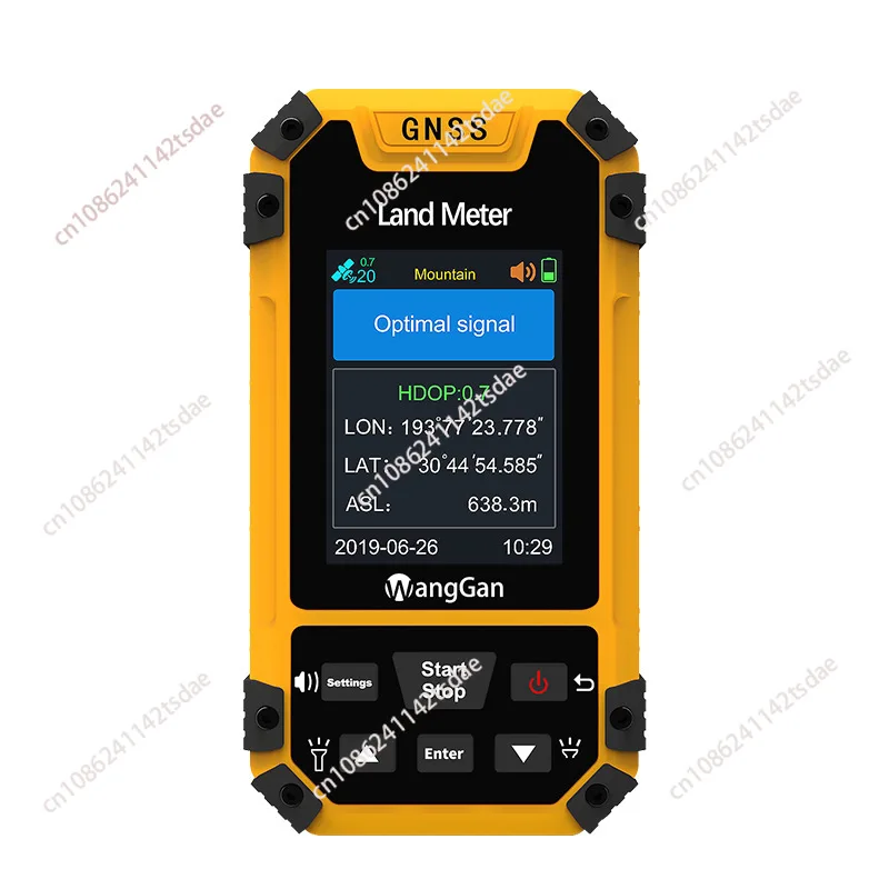 GPS Land Survey Meter S4 With Yellow Body