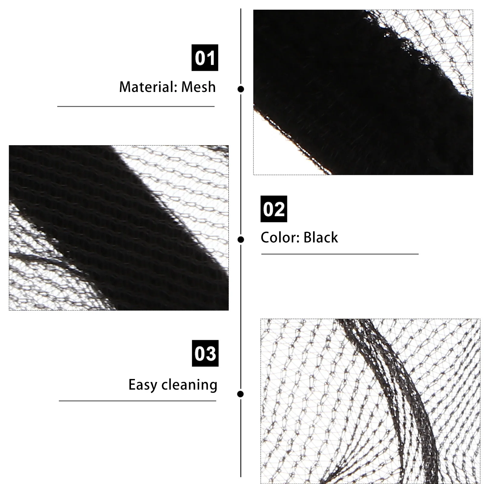 

Mesh Bird Cage Cover Skirt Size L Black Heavy Duty Elastic Bottom Bird Cage Net Cover Catcher Breathable Airy Fabric Washable