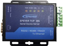EPEVER TCP 306 serial device server connecting an RS485 port 10M/100M Ethernet port