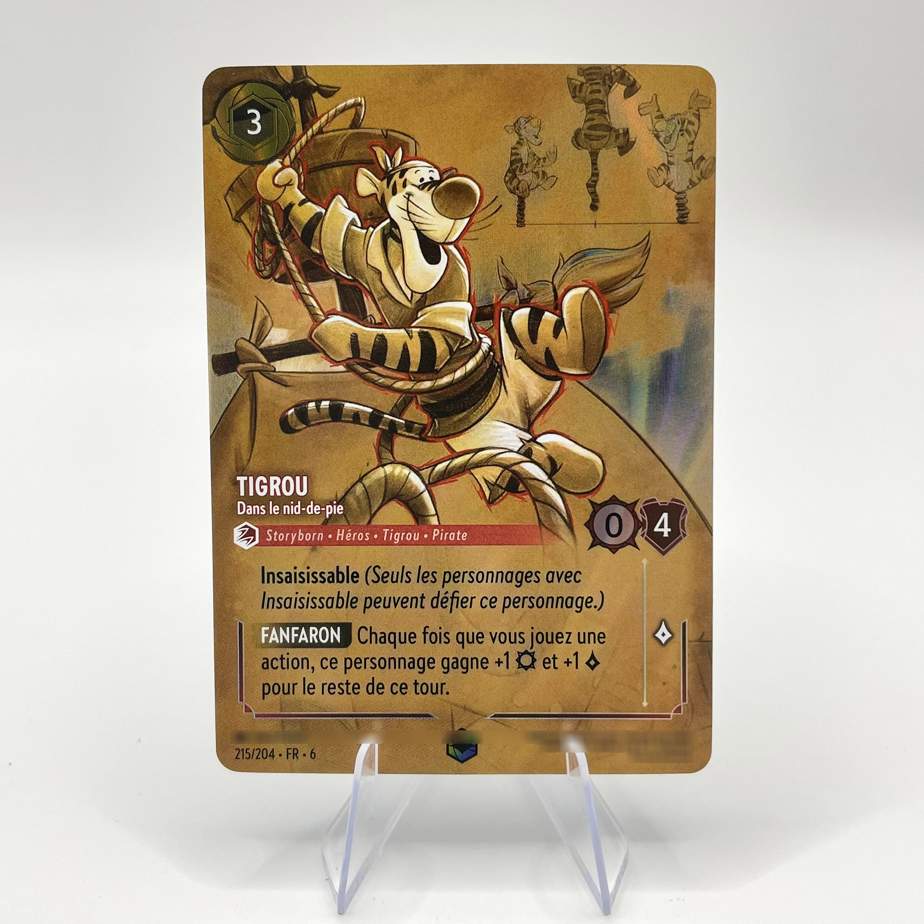 PROXY Lorcana Rozdział 6 Francuskie Karty Folii Dalsy TIC ET TAC Tiana Tigrou Basil Baymax Yama Karty Kolekcjonerskie do Gry TCG