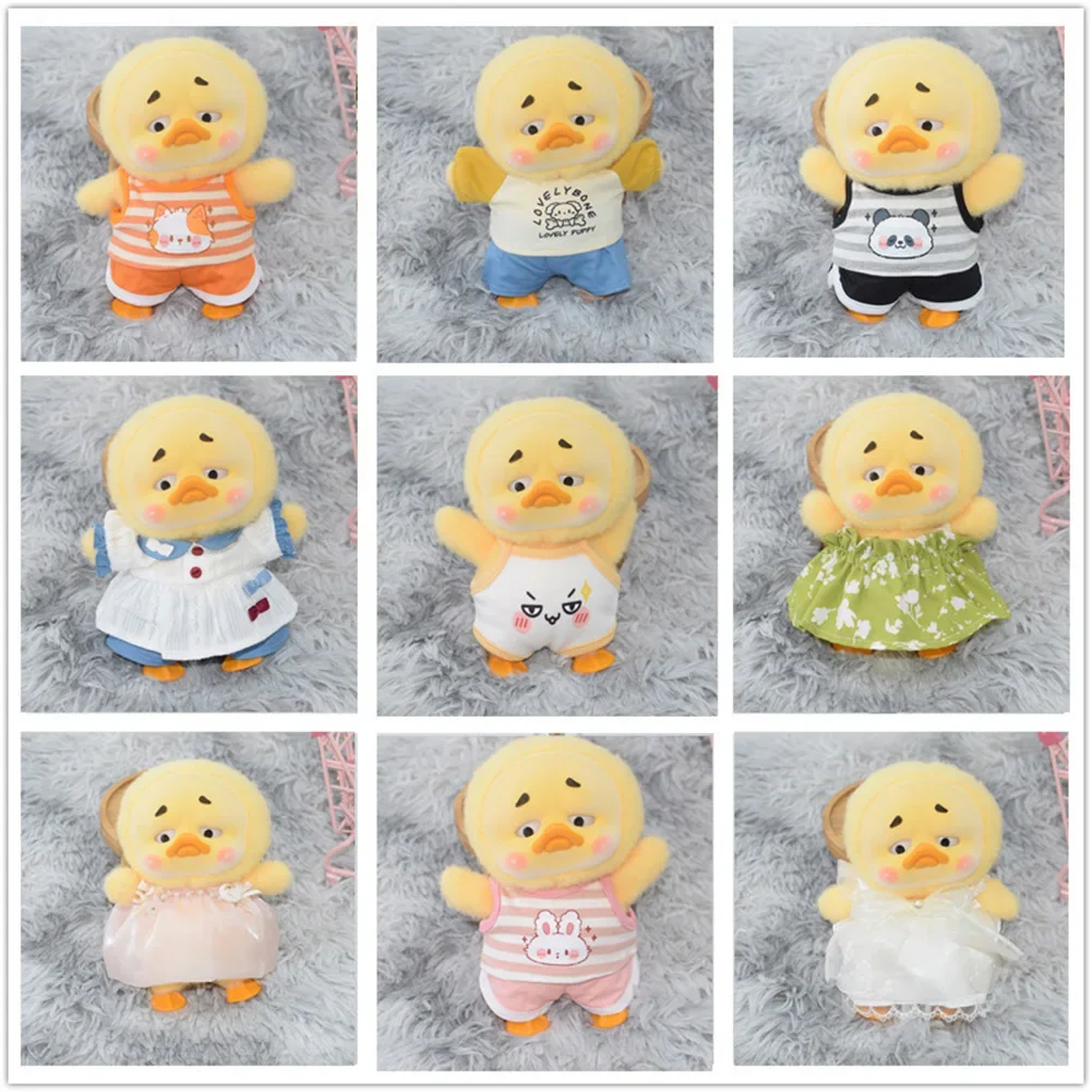 Mini Clothes for Annoying Duck for Upset Duck Plush Series Baby Clothes Accessories for Small Yellow Duck Dolls Accessories