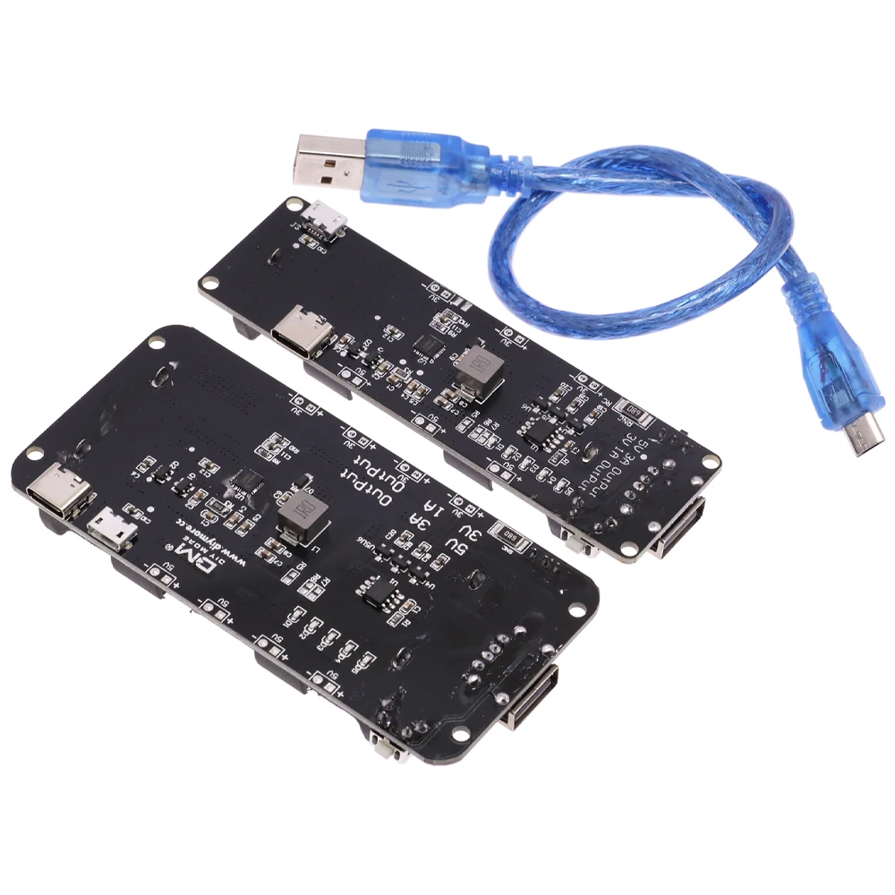 Dual 18650 Lithium Battery Shield V3 V8 Mobile Power Expansion Board Micro USB Type-C Charger For Raspberry Pi Arduino ESP32