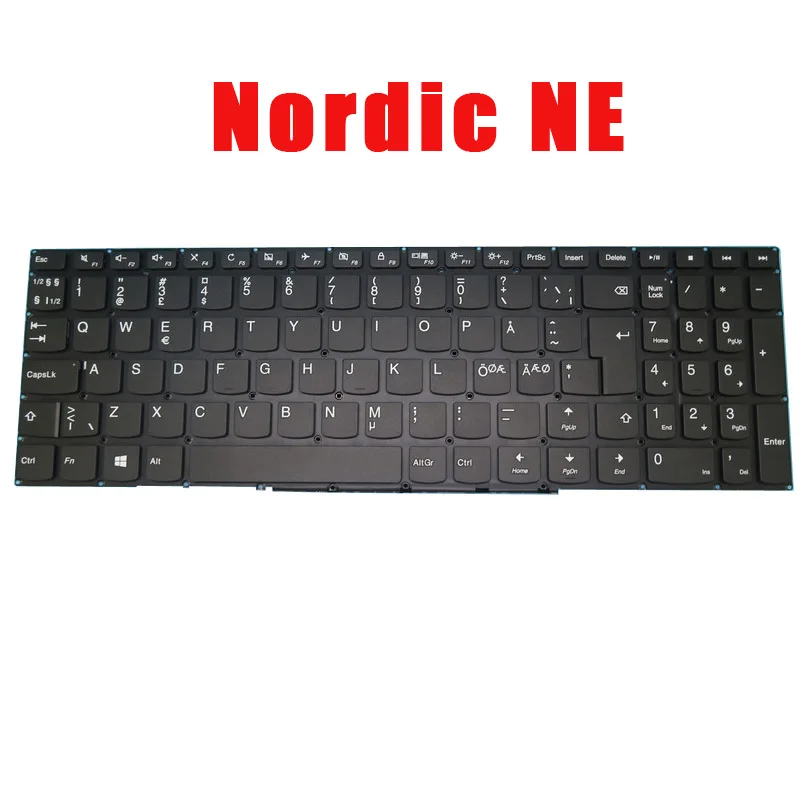 Keyboard For Lenovo For Yoga 510-15IKB 510-15ISK 310S-15IKB Flex 4-1570 4-1580 Canada CA Nordic NE Swiss SW SN20K81986 SN20K8194