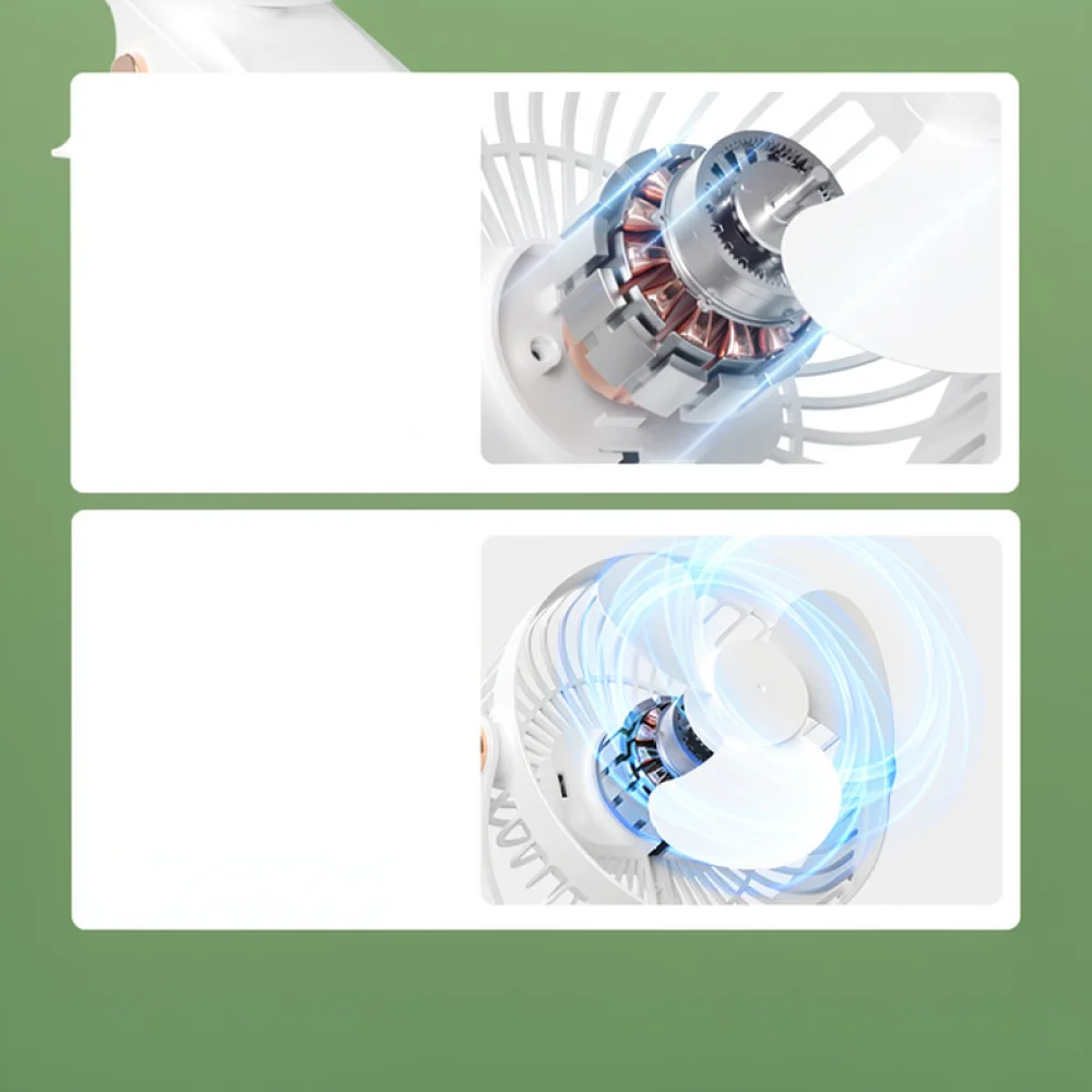 Portable Mini Clip Fan Usb Powered Quiet Desk Air Cooler For Student Dormitory Office Table Cooling Summer Fan