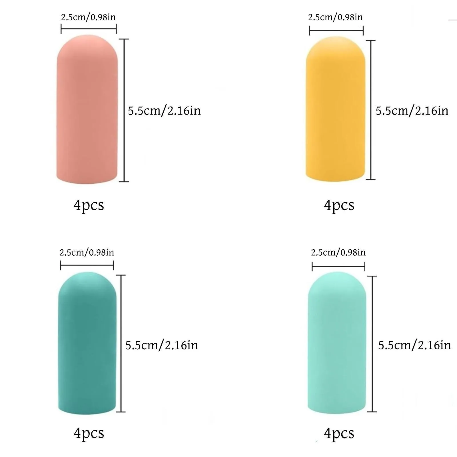 16 Silicone Bottle Covers Travel Essentials for Women Men, Beach Vacation Essentials, Travel Size Toiletries Accessorie