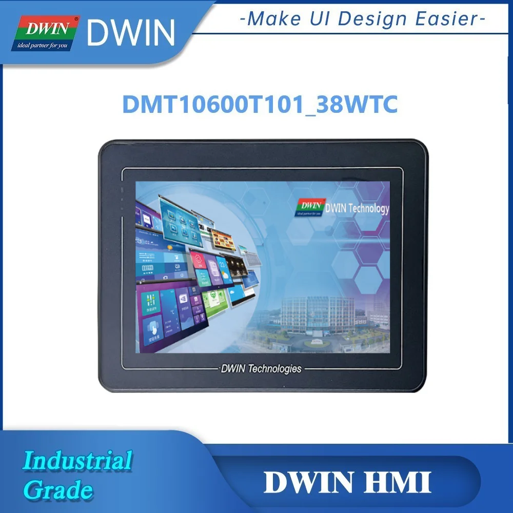DWIN HMI מערכת Embedded LCD מודול LCD מסך מגע עם מעטפת תעשיית כיתה 10.1 אינץ 1024*600 Linux3.10 מרתף CTP תצוגה