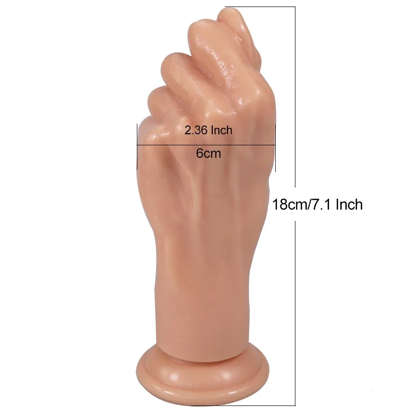 Artificial Hands Butt Plug Anal Toy For Women Vaginal Dilator Men Anus Expander Dildos Female Masturbator Anal Plug for Fist Sex