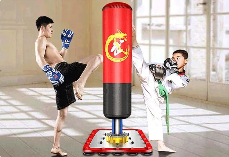 Wholesale Customized 1 Piece Water Free Sand Free Soft Stand Boxing Punching Bag for Kids