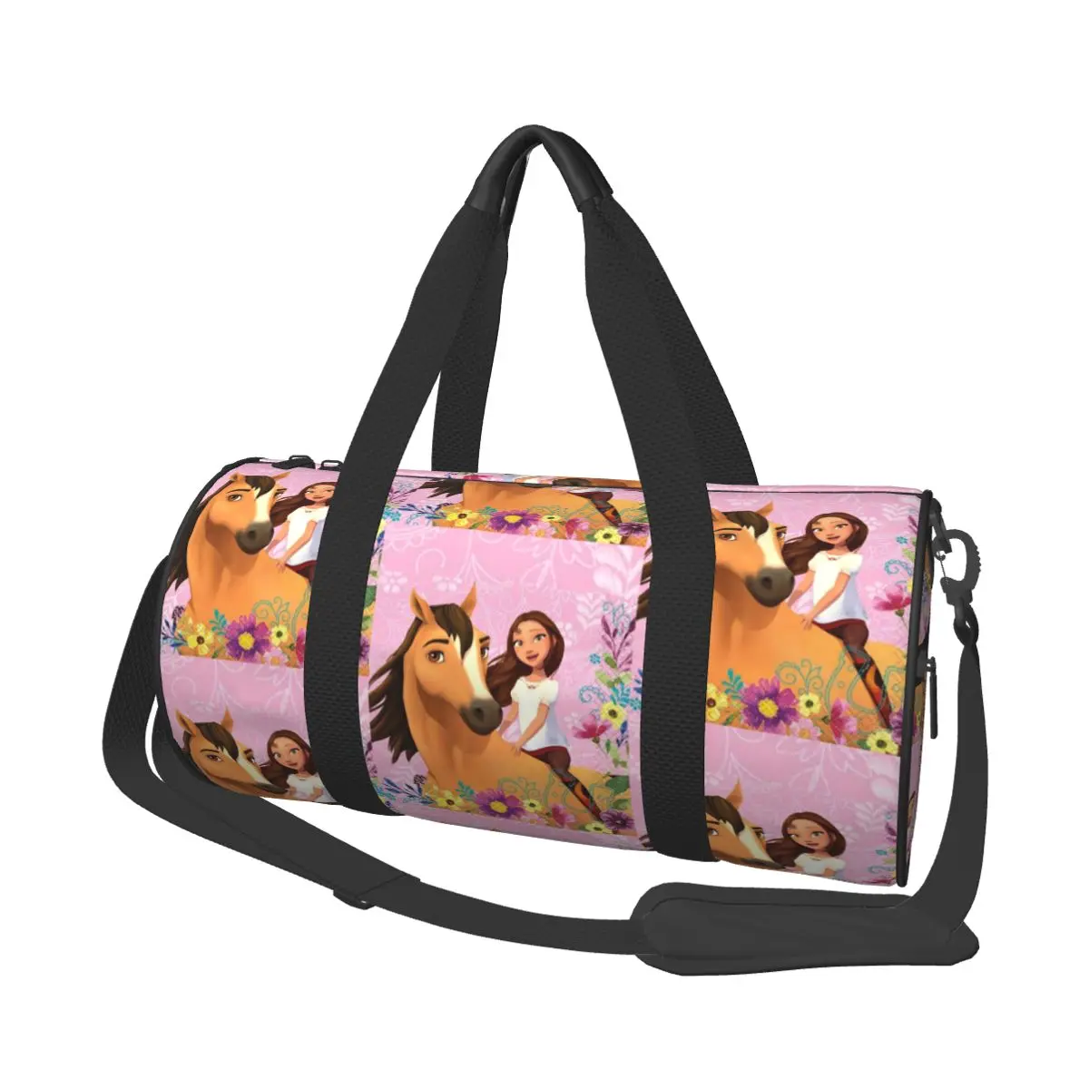 Spirit Riding Free 1 Large Duffle Gym Bag Multi-Functional Duffle Travel Bags Handbags Fitness bag