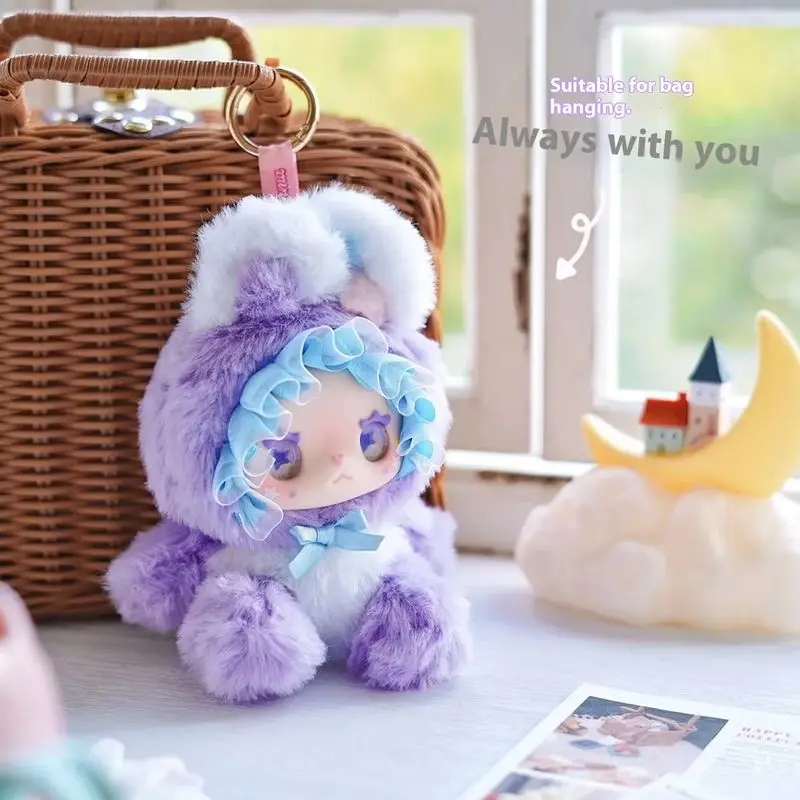 جديد جميل إيما الأرنب التحالف Ai-Powered سلسلة أفخم صندوق أعمى الفينيل الوجه دمية ظهره قلادة العصرية لعبة حلية ديكور هدية #4