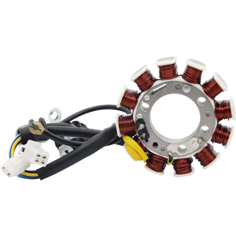Bobina de estator eléctrico para motocicleta YBR125 XTZ125, Compatible con XTZ 125 125CC 06 -12 YBR 125, bobina de Motor magnético YBR125 XTZ125
