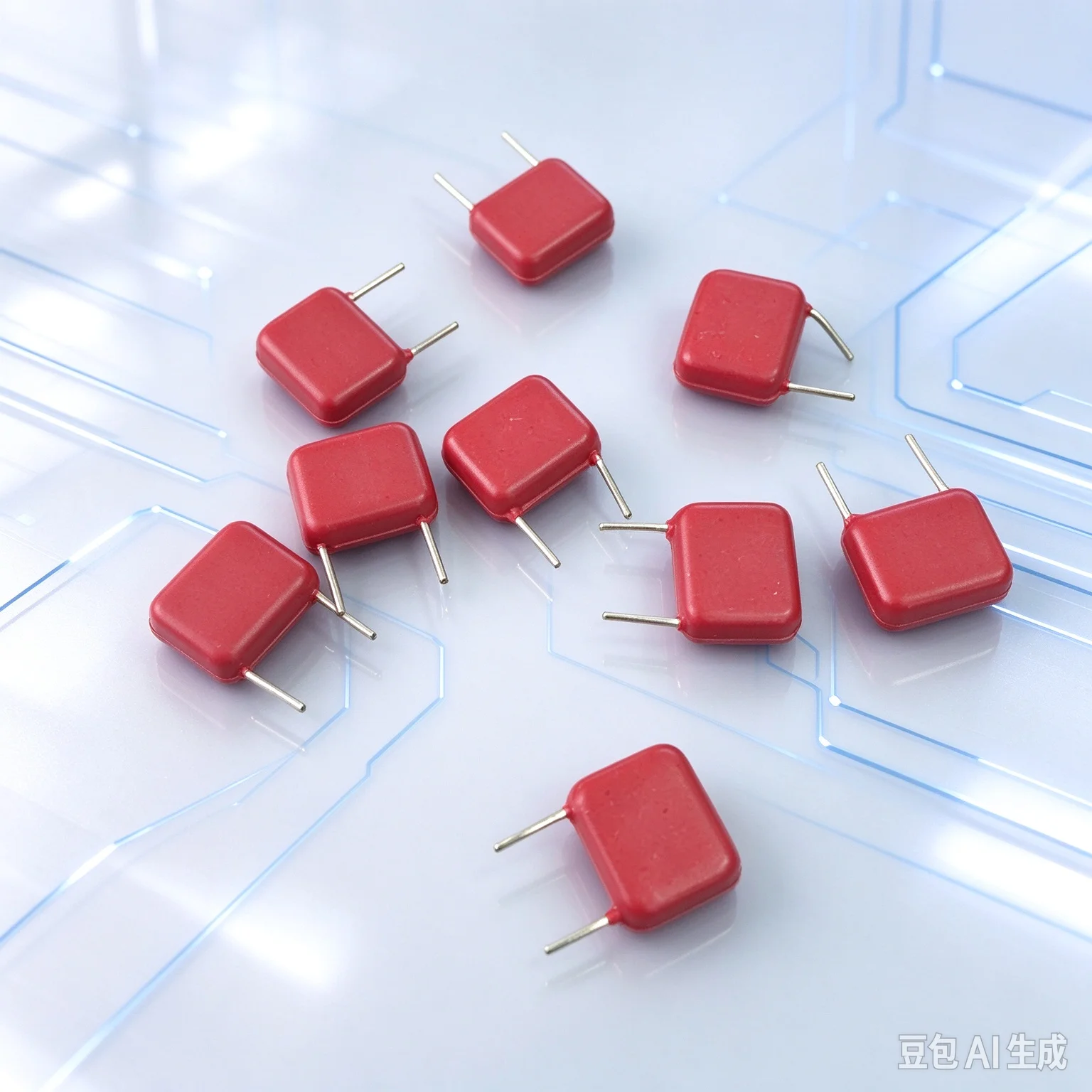 100pcs  Film Capacitor MKS 154J for Audio Coupling, WIMA Vintage Germany 0.15UF 100V P-7.5