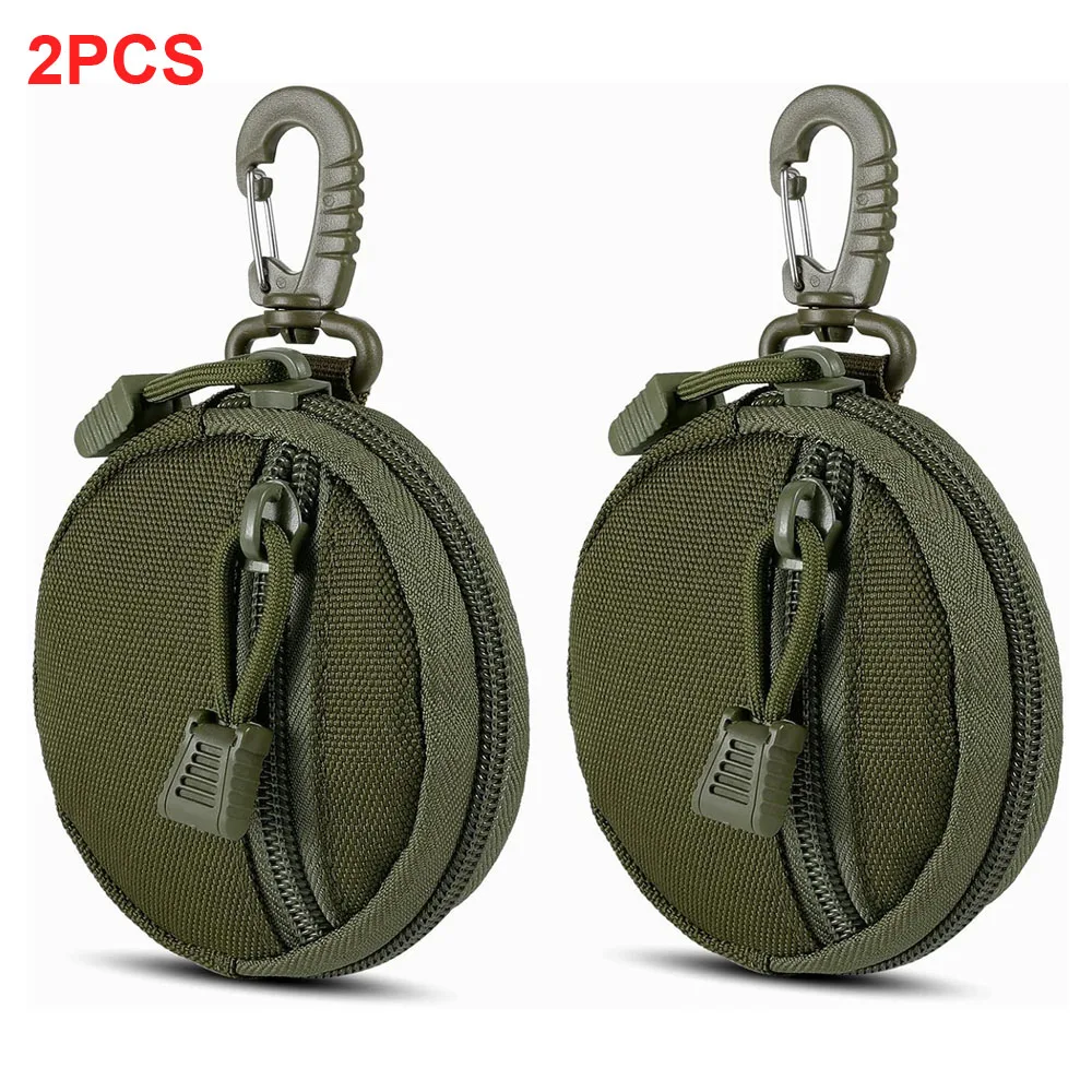 Two-piece tactical compact storage bag - practical accessory storage bag - wallet keychain credit card holder waist bag