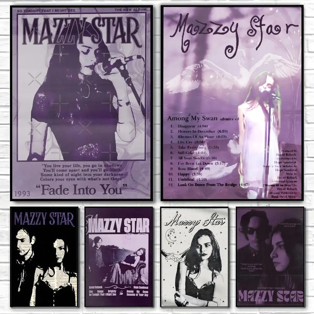 Band M-Mazzy S-Star Poster Classic poster and wall art prints are suitable for living rooms, bedrooms,and home