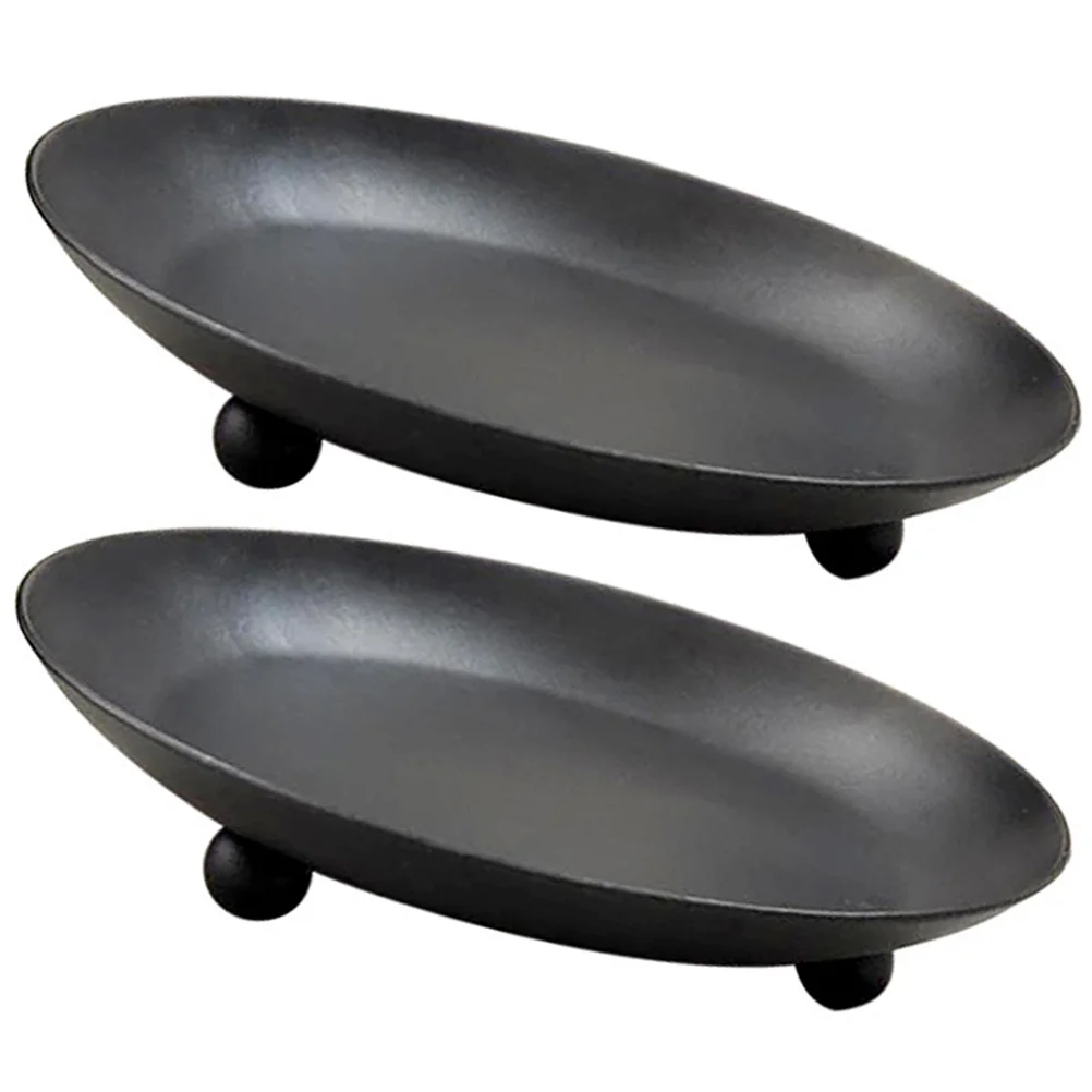 

2pcs Modern Style Desktop Holder Heat Resistant Decorative Base For Home Office Modern Style Holder Wedding Party