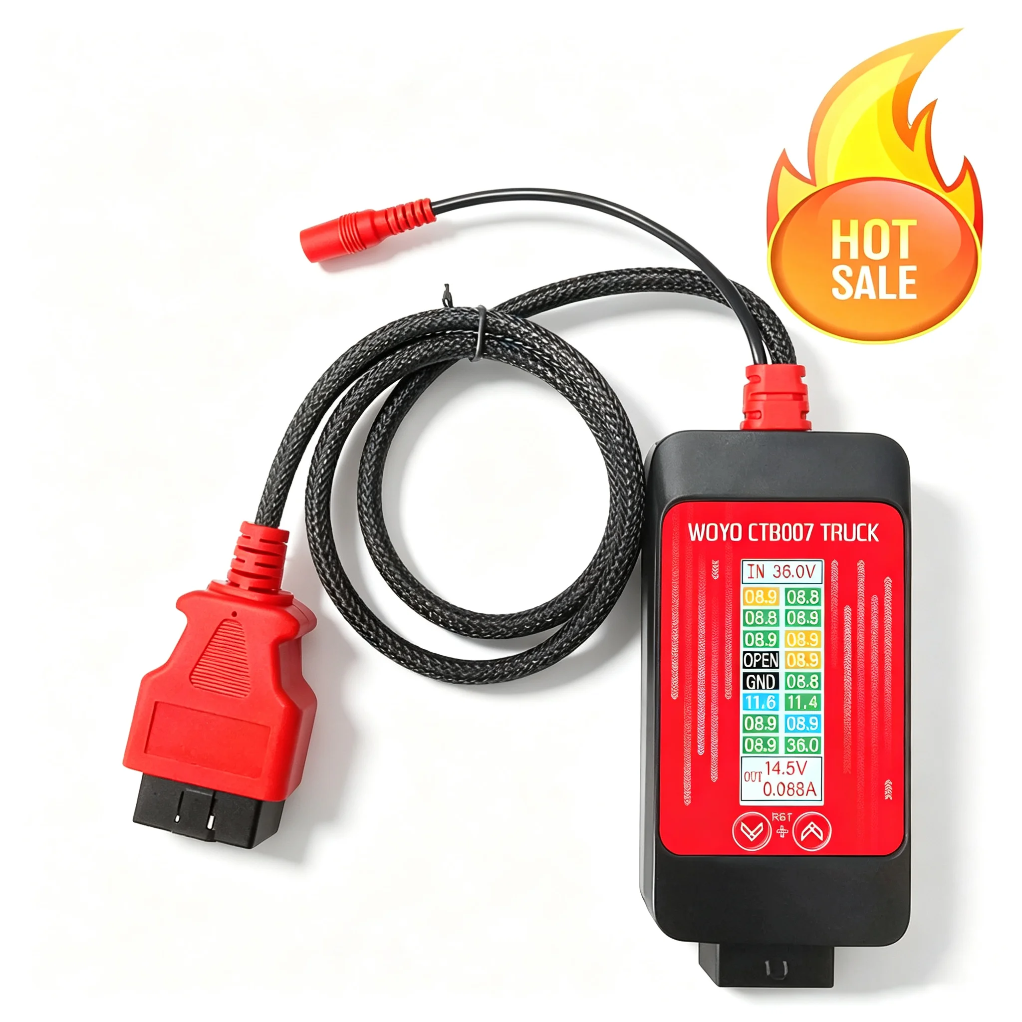 WOYO CTB007 Car CTB007 Truck 12-24V Step-down Regulated Converter Enabling Truck Safely Use Automotive Safeguarding Diagnostic