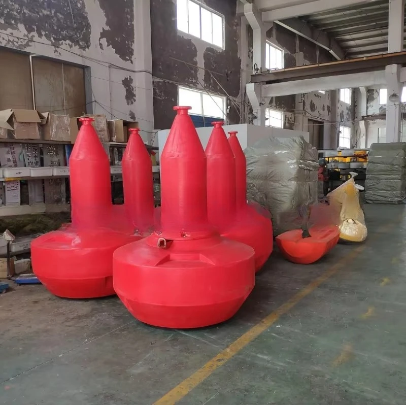 Marine buoy with radar Warning navigation buoy