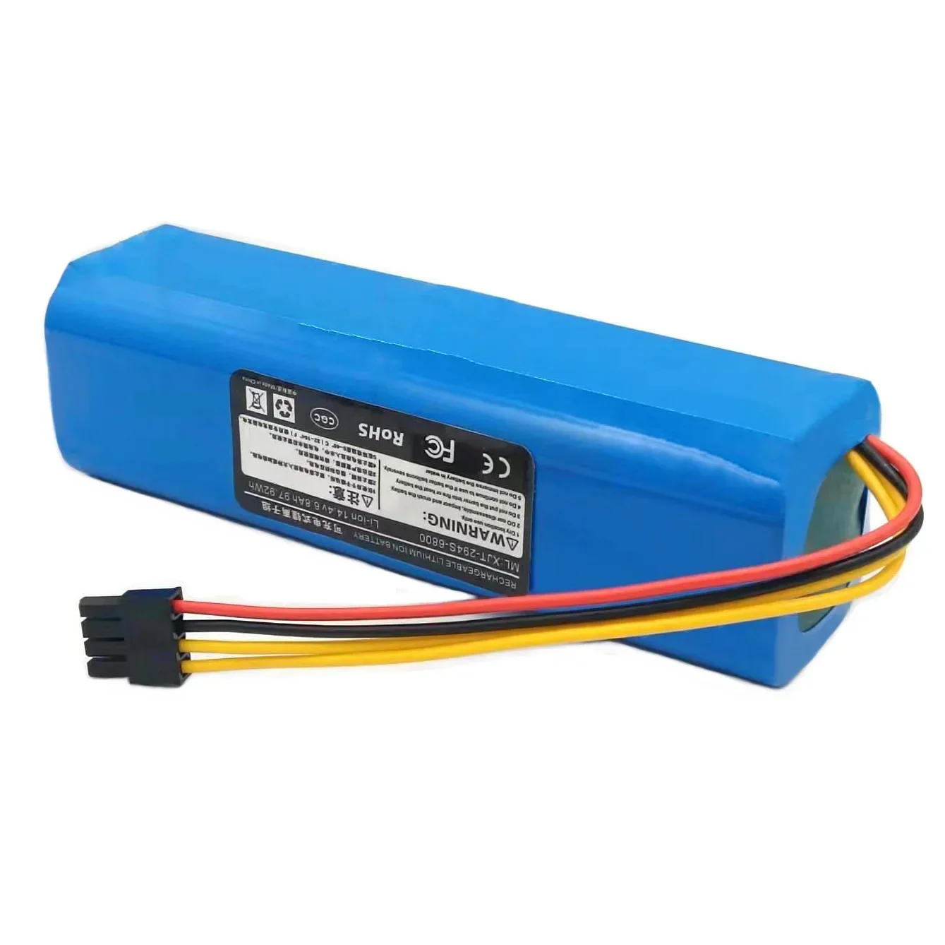 100% Original Rechargeable Li-ion Battery for Lifero Robot Vacuum Cleaner RX10 14.4V 6800mAh