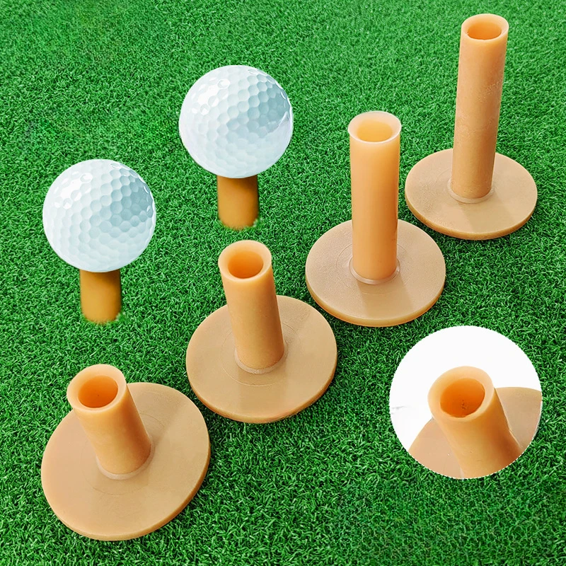 PGM Rubber Golf Tee Holders Indoor Outdoor Golf Driving Range 43mm 54mm 70mm 83mm Golf Ball Practice Beginner Trainer Accessory