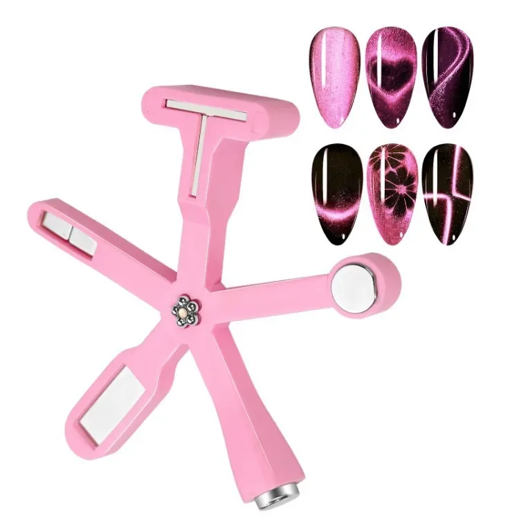 8-in-1 Nagelmagnet Multifunktional zum Anziehen von Glasperlen, Katzenaugen-Nagellack und Gel-Lack, Multi-Style Nagelkunst-Werkzeuge – Detail 13