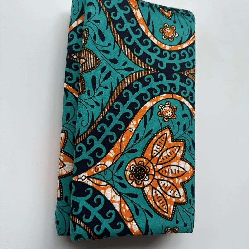 Tela de cera real de alta calidad, 2021 algodón, tela Ankara de estilo africano, Nigeria, Ghana, 6 yardas, 100%