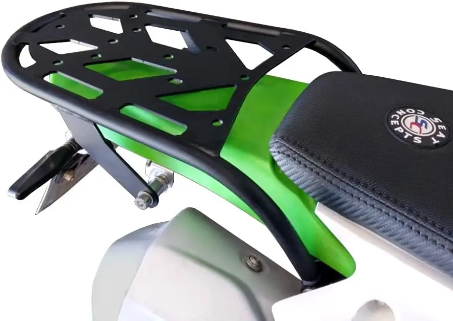 

PMRACKS KLX230 KLX230S Rear Rack (2019-Present) KLX 230 KLX 230S Luggage Rack 2019 2020 2021 2022 Cargo Carrier