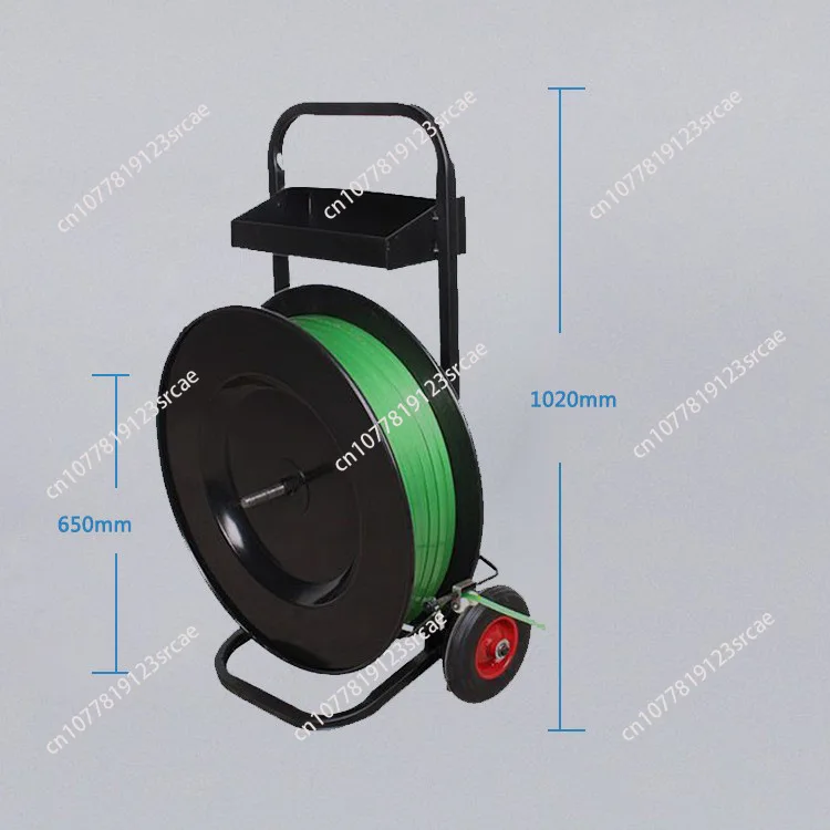 Pet with Mobile Steel Strapping Machine Cart Packing Trolley