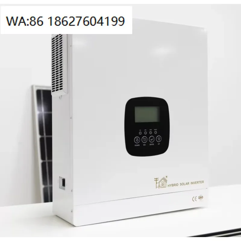 

Горячая распродажа: Гибридный солнечный инвертор 4.3 кВт, 24В/48В, чистая синусоида, Wi-Fi, 60 Гц, MPPT для домашней солнечной системы