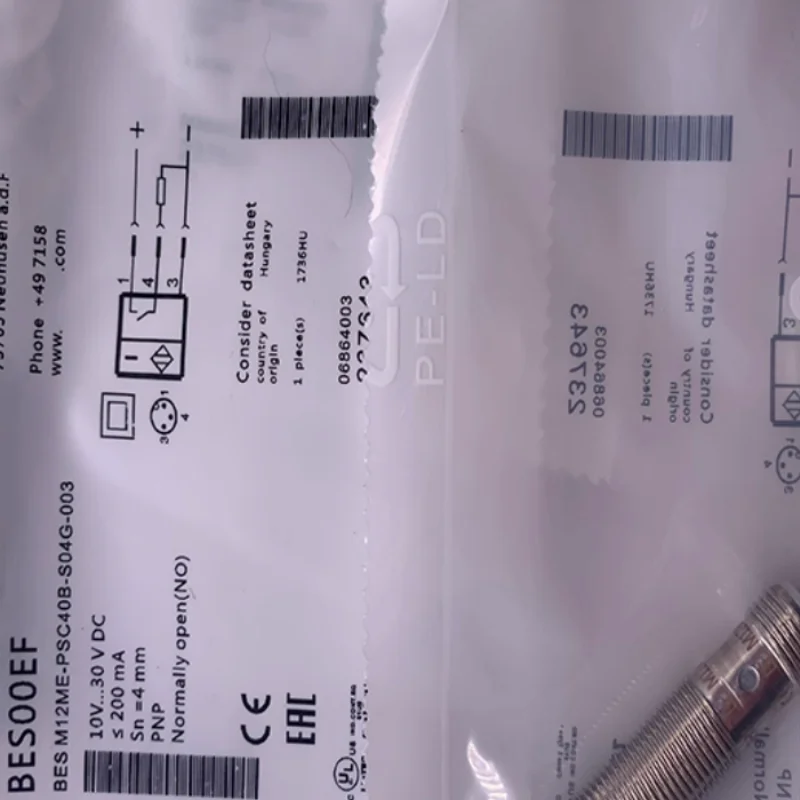 

3 шт. новый переключатель приближения BES M12ME-PSC40B-S04G M12ME-PSC40B-S04G-003 M18ME-PSC12B-S04G M12ME-PSC20B-S04G-538