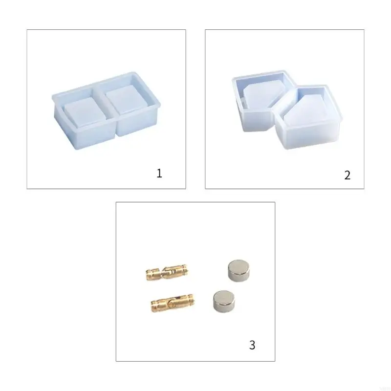 

N0HE Resin Molds Silicone Ashtray Molds Ashtray Mold Jewelry Storage Box Moulds