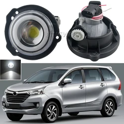 2 X LED Fog Lamp DRL Daytime Running Light For Toyota Avanza 2012 2013 2014 2015 2016 2017 2018 2019 Fog Light Angel Eye