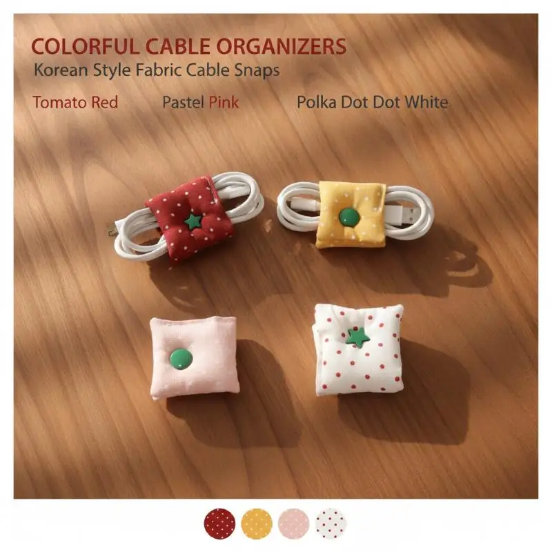 Cable Winding Holder Portable Cable Organizer For Earphones and Charging Cables, Daily Use Cord Manager