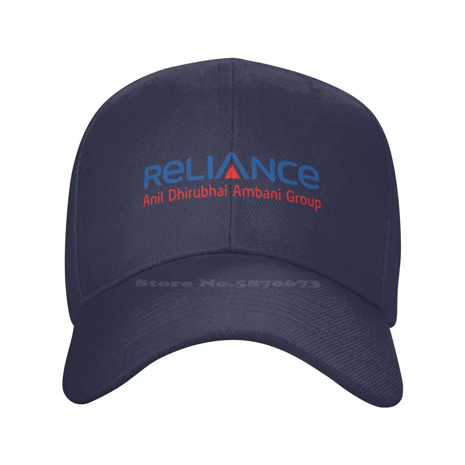 Reliance Communications Ltd Logo Fashion quality Denim cap Knitted hat Baseball cap