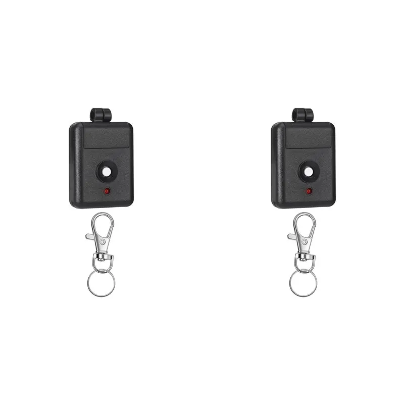 B44C 2PCS 1 Channel Keychain Garage Door Remote Compatible With For Linear DNT00026, Delta-3 310 Mhz